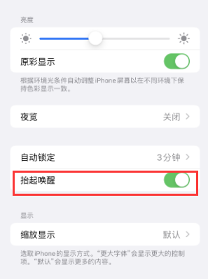 宜宾苹果授权维修站分享iPhone轻点无法唤醒怎么办