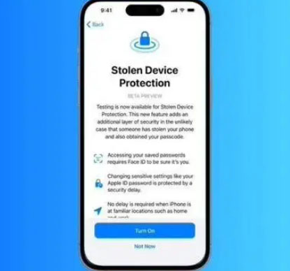 宜宾苹果授权维修店分享被盗设备保护功能开启方法 