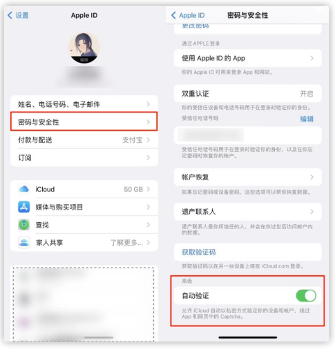 宜宾苹果手机维修分享iOS 16 自动验证功能开启方法 