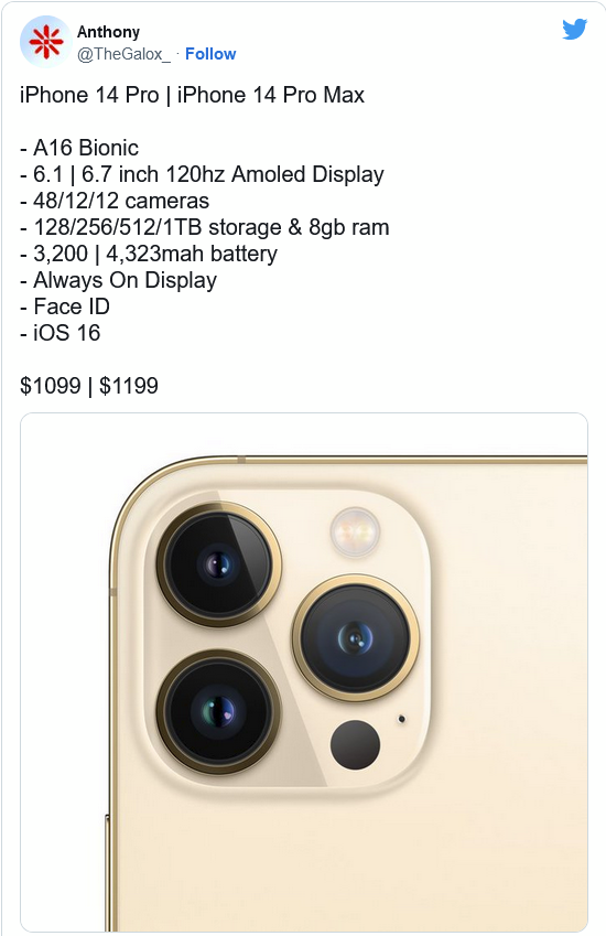 宜宾苹果14维修分享iPhone 14全系涨价 