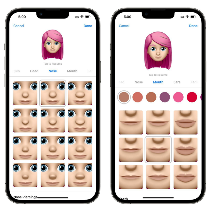 宜宾苹果手机维修分享​iOS 16中的拟我表情有了哪些变化和升级 