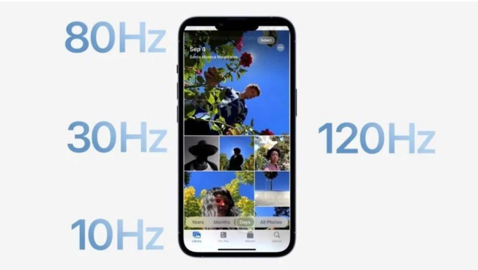 宜宾苹果14维修分享iPhone 14有高刷吗 